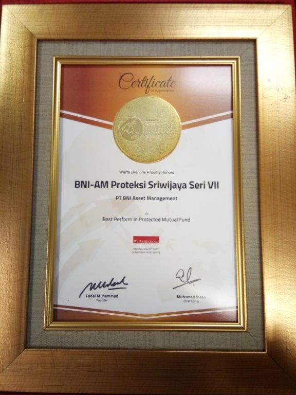 Warta Ekonomi - Best Performance in Protected Mutual Fund