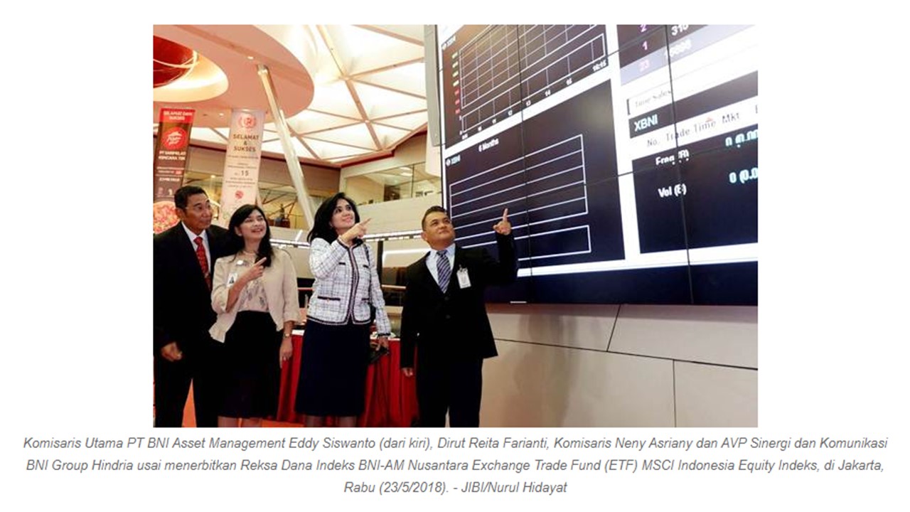 BNI Asset Management : Ini Produk Reksa Dana Incaran Investor Institusi dan Ritel BNI Asset Management : Ini Produk Reksa Dana Incaran Investor Institusi dan Ritel