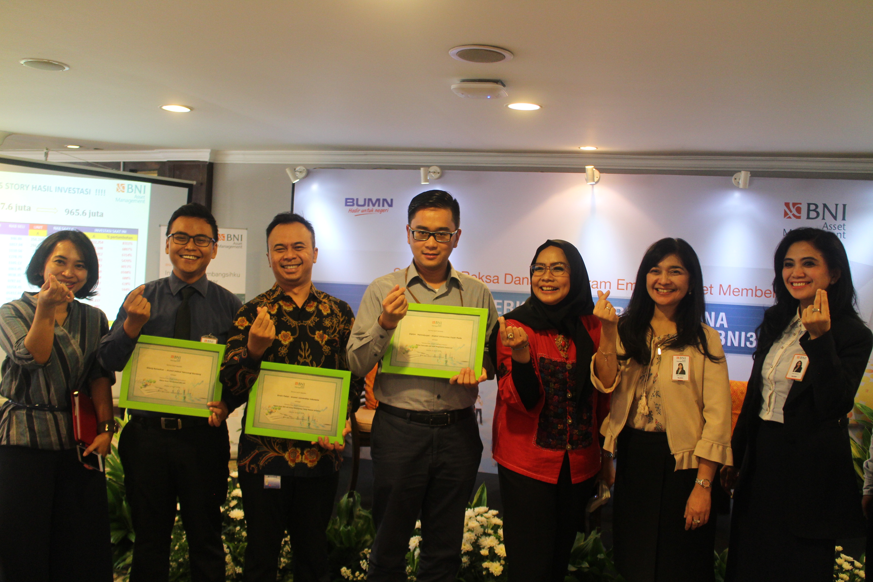 BNI Asset Management Kenalkan Investasi Reksa Dana kepada Pegawai BNI Group BNI Asset Management Kenalkan Investasi Reksa Dana kepada Pegawai BNI Group