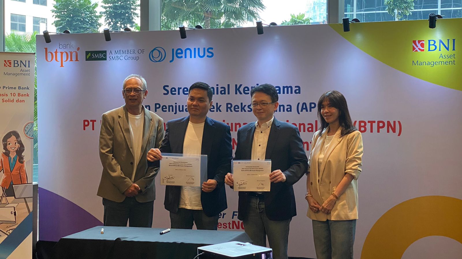 BNI Asset Management Gandeng Bank BTPN Perluas Jaringan Distribusi Reksa Dana