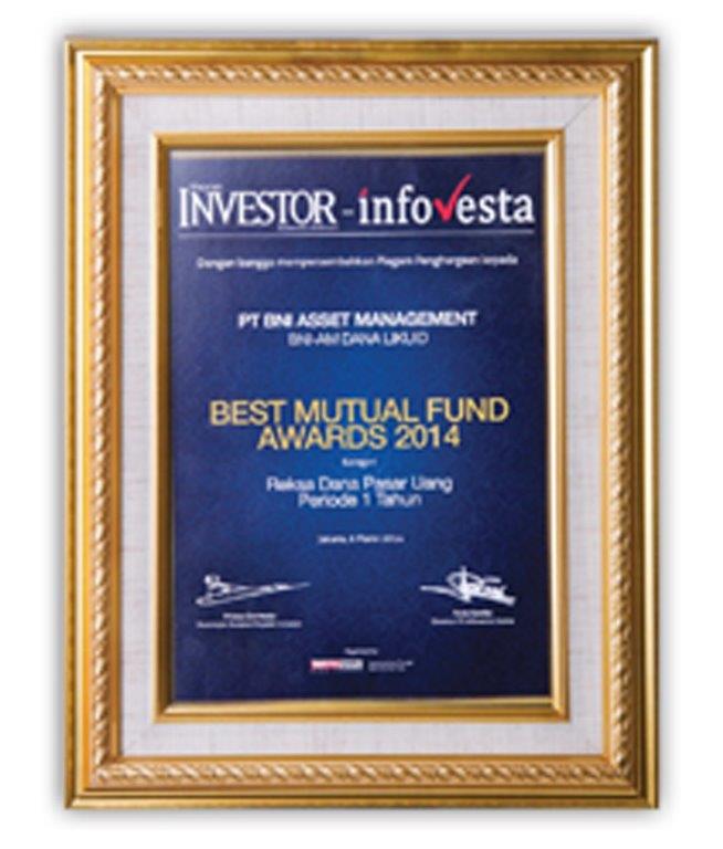 INFOVESTA - Best Mutual Fund Award 2014