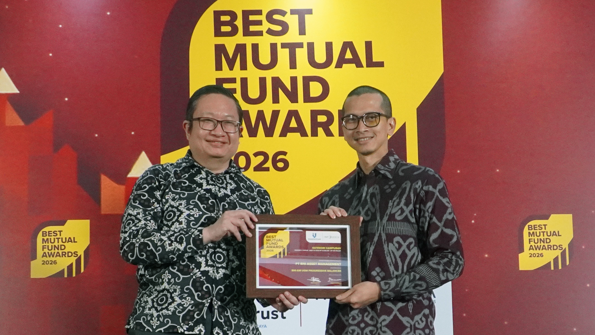 BNI Asset Management Raih 4 Kategori Penghargaan di Best Mutual Fund Awards 2026